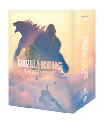 Godzilla x Kong: The New Empire 4K Steelbook Manta Lab ME#73 One Click Box Set-image