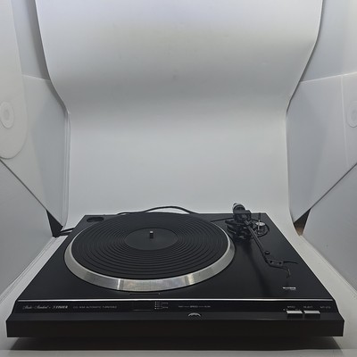 Fisher Turntable Studio Standard D.D. MT-273 Missing Cart And Dust Cover 4 Parts-image