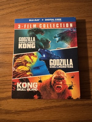 Godzilla / Kong 3-Film Collection (Blu-ray Disc, 2021) LIKE NEW-image
