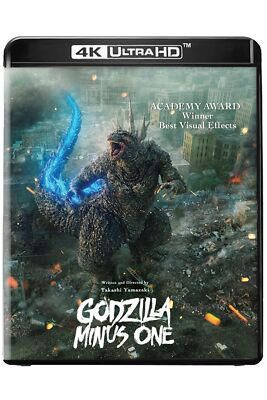 GODZILLA MINUS ONE 4K UHD Blu-ray  NEW-image
