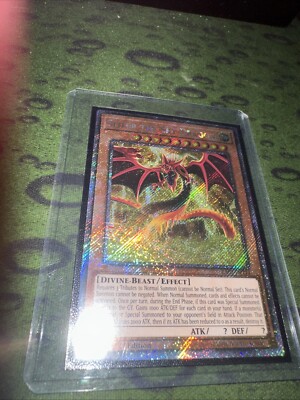 Slifer the Sky Dragon - RA03-EN244 -	Platinum Secret Rare - 1st Edition - Yugioh-image