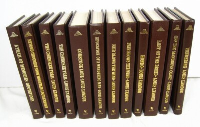 Louis L'Amour Leatherette Bantam Books Pick Your Title(s)-image
