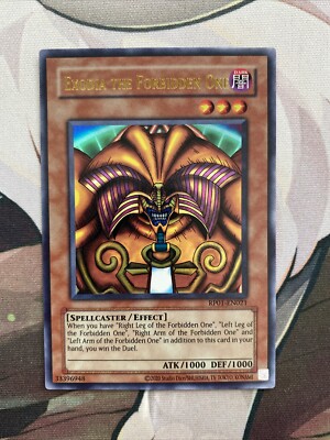 Yugioh TCG Exodia the Forbidden One Retro Pack RP01-EN021 Unlimited Ultra RareNM-image