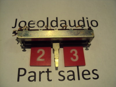  Fisher 404 Quad Receiver Volume Slide Control. Parting Out 404 Quad.-image