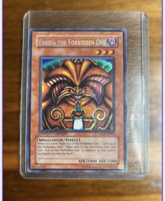 Yugioh Exodia the Forbidden One Unlimited Edition Ultra Rare near mint-image