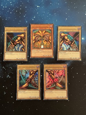 2015 Yu-Gi-Oh! Exodia The Forbidden One Ultra Rare 1st Edition YGLD-ENA17-21 EXC-image