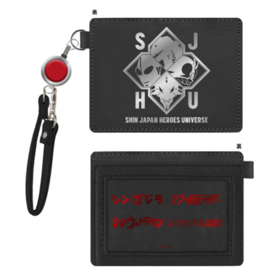 Shin Japan Heroes Universe Synthetic Leather Pass Case TOHO Godzilla Store Japan-image