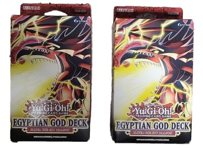 YUGIOH EGYPTIAN GOD DECK SLIFER THE SKY DRAGON Factory Sealed KONAMI Shonen Jump-image