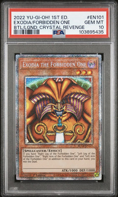 Exodia The Forbidden One BLCR-EN101 PSA 10-image
