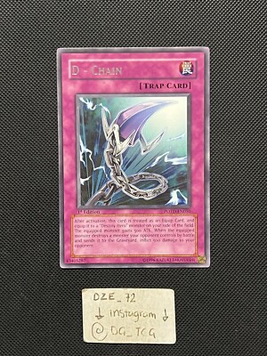 Yugioh - D - Chain - POTD-EN050 - 1st Edition - Rare - NM-image
