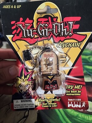 Yu-Gi-Oh 1996 Exodia The Forbidden One Keychain 1120 SEALED in Original Package-image
