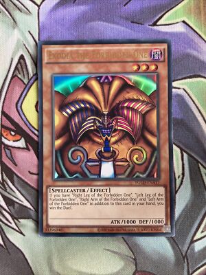YGLD-ENA17 Exodia The Forbidden One UNL Edition NM Yugioh Card -image