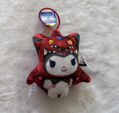 McDonalds Yu-Gi-Oh! x Hello Kitty Kuromi Slifer The Sky Dragon Plush Toy 2024-image