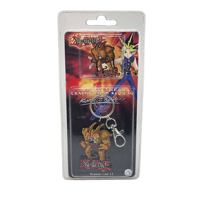 2002 YU-GI-OH! EXODIA THE FORBIDDEN COLLECTIBLE PIN + KEY TAG KEYCHAIN NEW-image