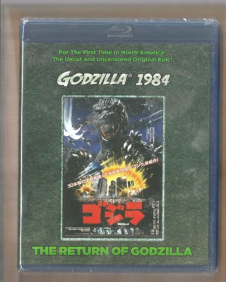 Godzilla 1984: The Return of Godzilla (Blu-ray, 1984, TOHO) ~ BRAND NEW-image
