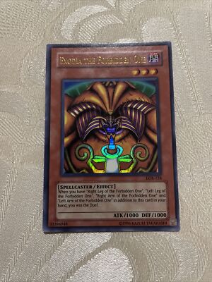Yugioh PACK FRESH Exodia the Forbidden One LOB-124 ULTRA RARE NM/Mint PSA Worthy-image