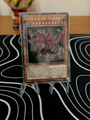 Slifer the Sky Dragon Quarter Century Secret Rare RA04-EN117 Near mint -image