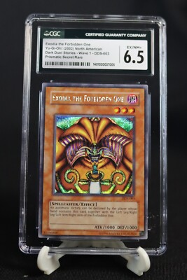 YU-Gi-OH! Exodia the Forbidden one | DDS-003 | Prismatic Secret Rare | CGC 6.5-image