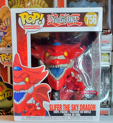 Funko Pop! Yugioh Slifer The Sky Dragon #756 Special Edition Egyptian God-image