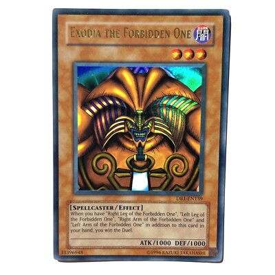 Exodia the Forbidden One VLP Ultra Rare DB1-EN139 Yu-Gi-Oh! TCG See Photos-image