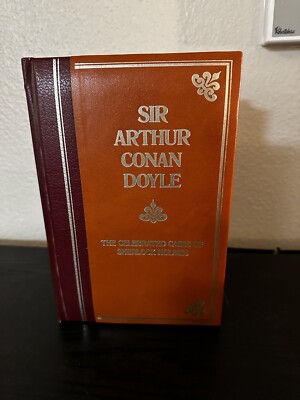 The Celebrated Cases Of Sherlock Holmes Sir Arthur Conan Doyle -Leather Bound!-image
