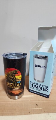 20 OZ TUMBLER - DAD GODZILLA-image