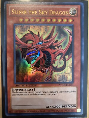 Yu-Gi-Oh! TCG Slifer the Sky Dragon Yugi's Legendary Decks YGLD-ENG01 Limited...-image