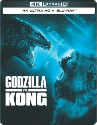 Warner Bros. Godzilla vs. Kong (Steelbook) (4K Ultra HD + Blu-ray)-image