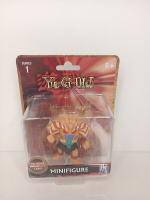 2020 Phat Mojo Series 1 YuGiOh Exodia the Forbidden One Mini Figure W/ Card-image