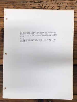 Fisher Model 301 / 401 Receiver  Service Manual *Original*-image