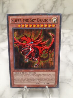 Yugioh! Slifer the Sky Dragon - BP02-EN127 - Mosaic Rare - 1st Edition VLP/NM-image