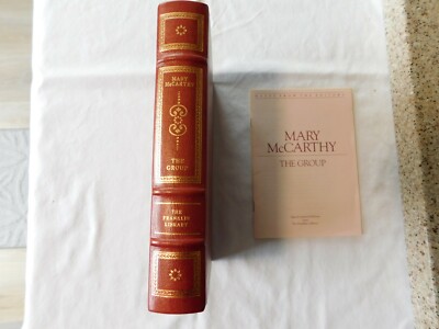 THE GROUP: By Mary McCarthy-Franklin Library-SIGNED by Author-Leather Bound-1978-image