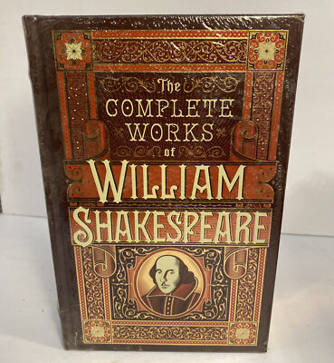 The Complete Works of William Shakespeare Leather Collectible Shrink Wrapped-image