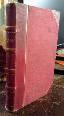 1831 halfbound leather Series of Progressive Lessons on Chess, by W. Lewis-image