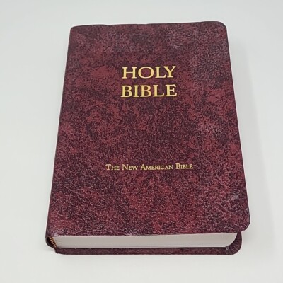 HOLY BIBLE NAB Revised Ed Fireside Study Edition, 2011 Catholic Notre Dame Prep-image