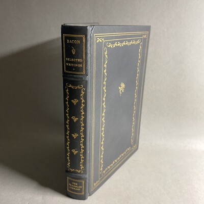 Franklin Library : Sir Francis Bacon, Essays New Atlantis - Leatherbound / TJB-image