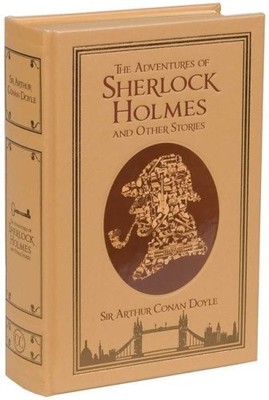 The Adventures of Sherlock Holmes and Other Stories (Leather-bound Classics)-image