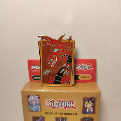 Yugioh Mystery Series 2 Slifer The Sky Dragon Enamel Pin FigPin Y563 Super Rare-image