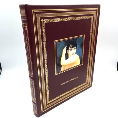 2004 PARIS-MONTPARNASSE Genuine Leather Bound Book By Valerie Bougault Easton-image