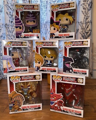 Yu-Gi-Oh Funko Pop Lot-image