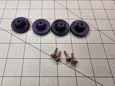 FISHER MT-871 Turntable Parts - Rubber Feet (4)-image