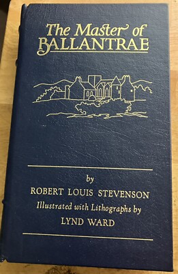 Robert Louis Stevenson The Master Of Ballantrae HC Famous Edition Easton Leather-image