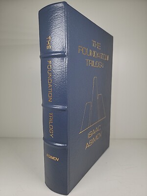 SIGNED Easton Press THE FOUNDATION TRILOGY ~ ISAAC ASIMOV ~ 1ST Sci-Fi 1988 RARE-image