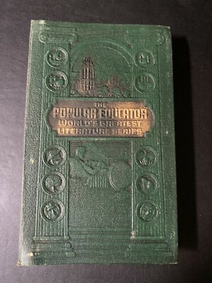 Vtg The Popular Educator, Worlds Greatest Literature Series Vol 2 ~1940 ~-image