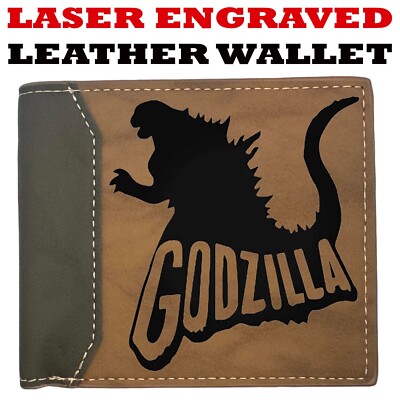 Godzilla - Godzilla Leather Wallet Bifold Premium Quality NEW-image