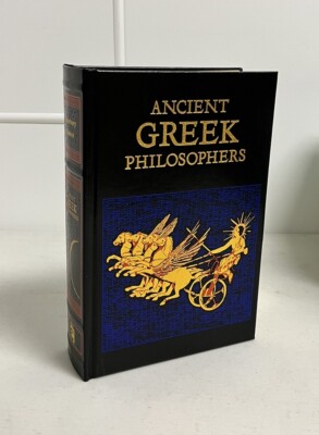 Ancient Greek Philosophers Leather Bound Brand New!-image