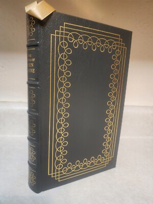 THE POEMS John Donne EASTON PRESS Leather COLLECTOR'S Edition POETRY Illustrated-image