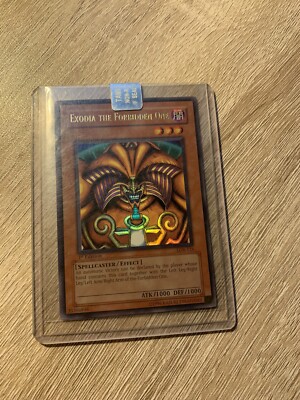 Exodia The Forbidden One, LOB-124, 1st Edition, ULTRA RARE!!! Mint Condition!-image
