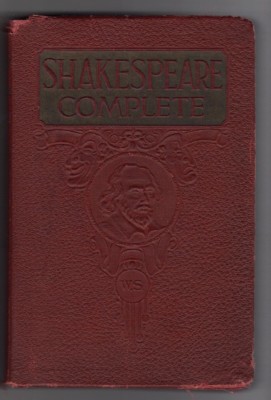William Shakespeare- Complete Works-Copyright 1925 (Leatherette Cover)-image