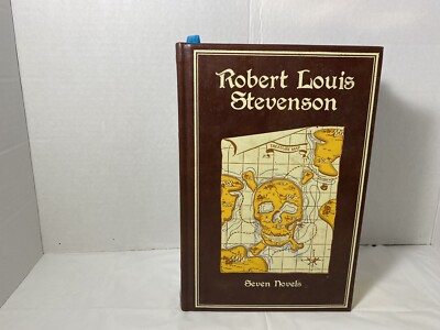 Robert Louis Stevenson 7 Novels Jekyll Treasure Leather Bound Collectible-image